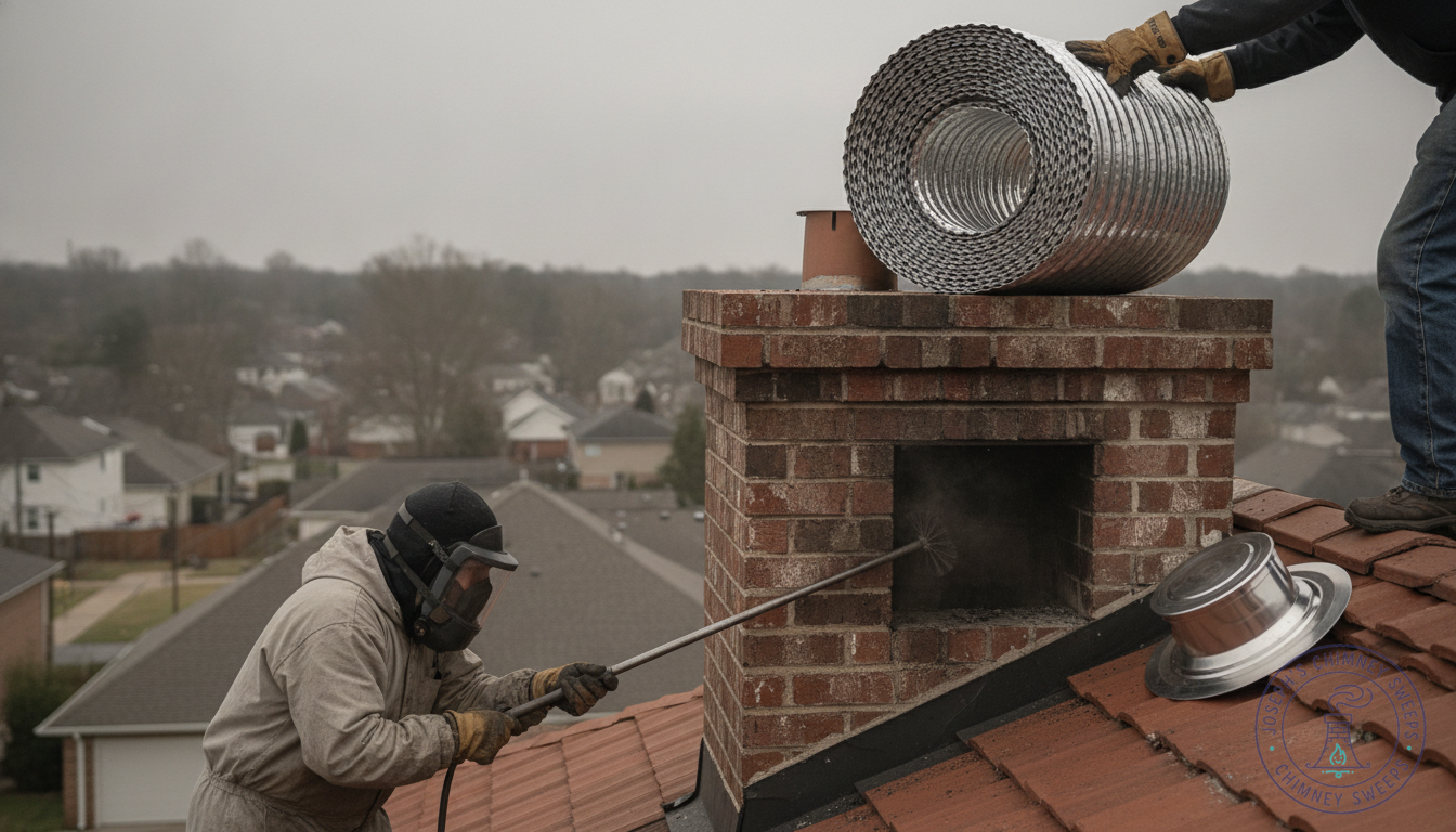 Chimney Liner Installation