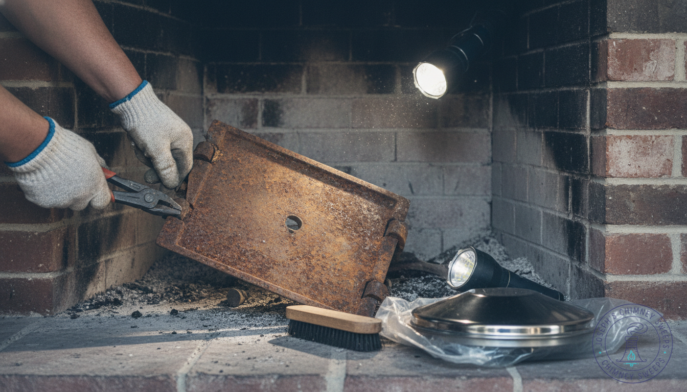 Fireplace Damper Repair & Replacement